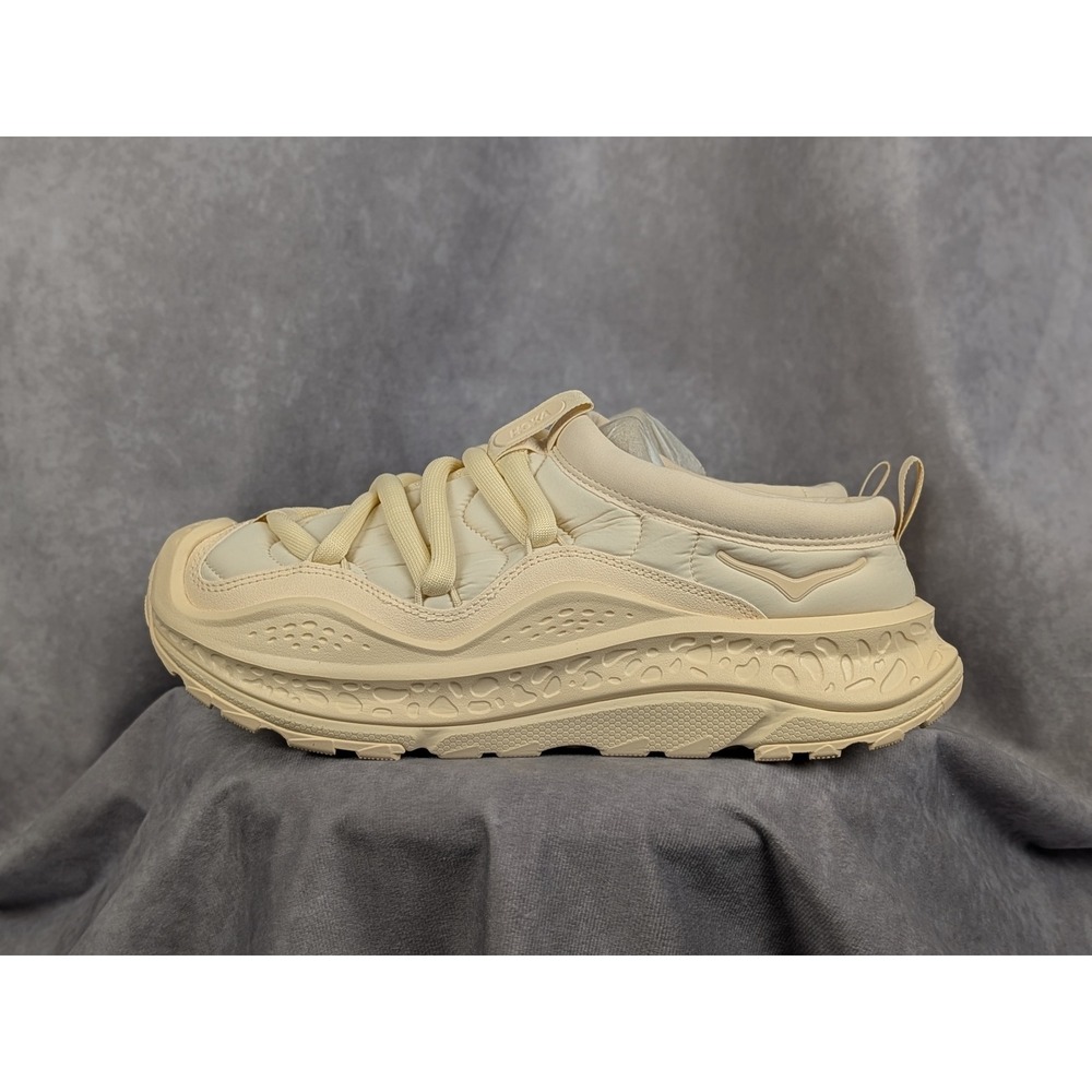 Hoka Ora Primo Vanilla‎ Cream Recovery Slip On Shoes Womens 11.5 Mens 10.5 NWOB